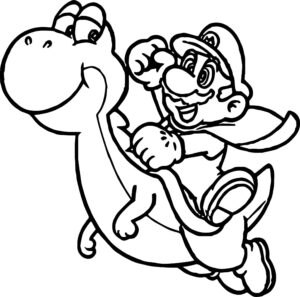 Coloriage Yoshi