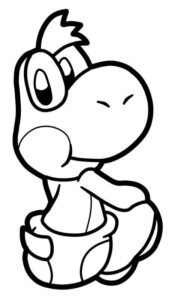 Coloriage Yoshi