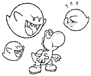 Coloriage Yoshi