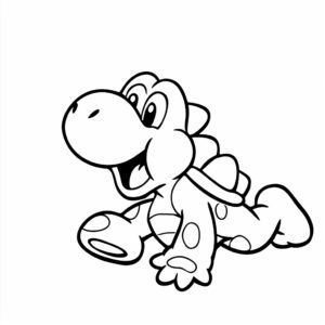Coloriage Yoshi