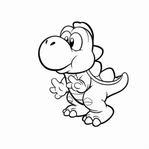 Coloriage Yoshi