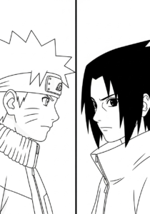 télécharger coloriage Naruto update gratuit