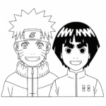 coloriage Naruto update pour enfants a imprimer gratuit
