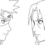 coloriage Naruto update de pour enfants
