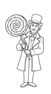 coloriage Wonka update à imprimer a4