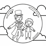 coloriage Wonka update et apprentissage