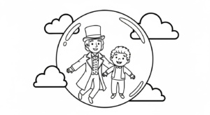 coloriage Wonka update et apprentissage