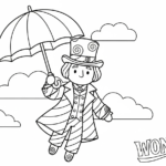 coloriage Wonka update pour enfant à imprimer