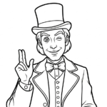 coloriage Wonka update à imprimer pour enfant de 3 ans