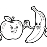 imprimer coloriage pomme update gratuit