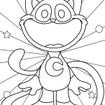 coloriage CatNap pour enfants à imprimer