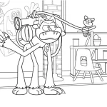 coloriage CatNap gratuit pour enfants
