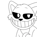 coloriage CatNap gratuit