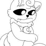 imprimer coloriage CatNap