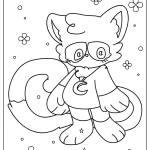 coloriage CatNap et decoupage