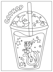 coloriage CatNap à imprimer pdf gratuit