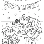 coloriage CatNap a telecharger