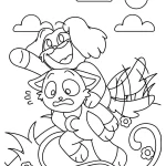 coloriage CatNap pour bebe a imprimer