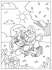 imprimer coloriage CatNap