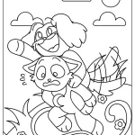 coloriage DogDay à imprimer pour enfants
