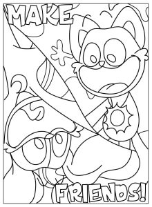 coloriage DogDay pour enfants