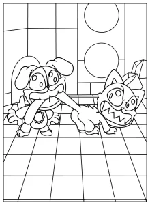 a imprimer coloriage DogDay gratuit