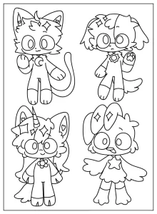 coloriage DogDay et apprentissage