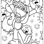 coloriage DogDay pour enfant a imprimer gratuit