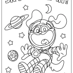 coloriage DogDay pour enfant de à imprimer