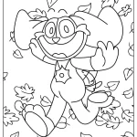coloriage DogDay pour enfant de 7 ans
