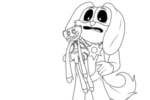 image pour coloriage DogDay enfant