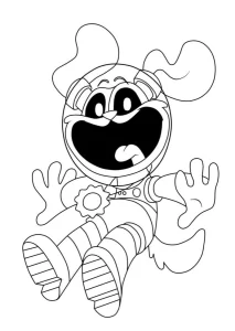 coloriage DogDay à imprimer pour enfants