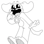 coloriage DogDay à imprimer pour enfant de 12 ans