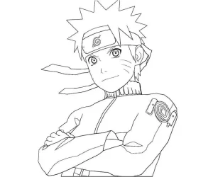 Coloriage Naruto
