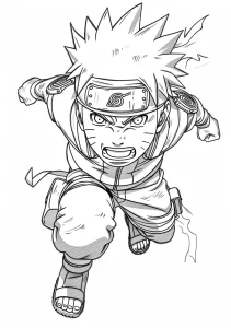 Coloriage Naruto