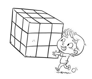 Coloriage Rubik