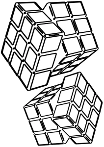 Coloriage Rubik