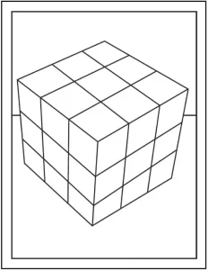 Coloriage Rubik