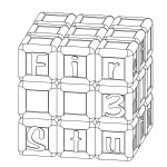 Coloriage Rubik