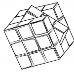 Coloriage Rubik