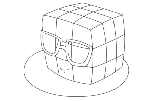 Coloriage Rubik