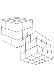Coloriage Rubik