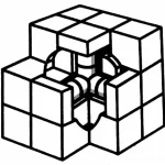 Coloriage Rubik