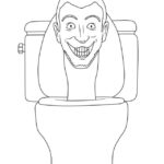 Coloriage Skibidi Toilet