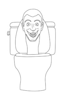 Coloriage Skibidi Toilet