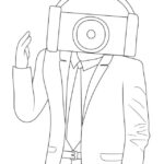 Coloriage Skibidi Toilet