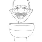 Coloriage Skibidi Toilet