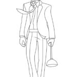 Coloriage Skibidi Toilet