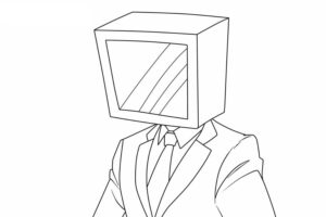 Coloriage Skibidi Toilet