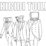 Coloriage Skibidi Toilet